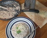 Zabkása gombával és hagymával recept fázis 3 fotója