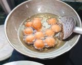 A picture of step 3 of Khava gulab jamun.