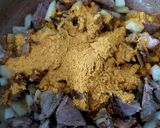 A picture of step 2 of My Easy Quick Mild Curried Pork 🤩.