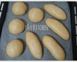 Foto langkah ke 7 dari resep Hot dog & hamburger buns (1x proofing).