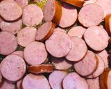 A picture of step 3 of Drunken 🥴 Bbq Smoked Sausage.