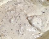 A picture of step 3 of Yogurt Ice Cream with Honey and Walnuts.