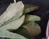 मूली के पत्ते की भुजिया(mooli ke patte ki bhujiya recipe in hindi) रेसिपी चरण 1 फोटो