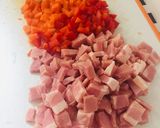 Foto del paso 2 de la receta: Gallina a la Cacerola con Lentejas Rojas y Tocino!!
