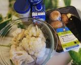Une image de l'étape 1 de Velouté de choux fleur et champignons.