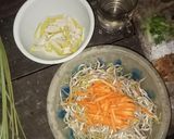 Foto langkah ke 1 dari resep Tumis Tauge Wortel.