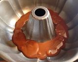 A picture of step 2 of Cream Cheese Flan.