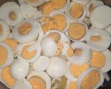 Tojással, sajttal, tejfölben sült krumpli recept fázis 1 fotója
