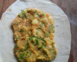 A picture of step 2 of Grilled stuffed paratha.