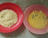 Foto langkah ke 6 dari resep MPASI Bread Crumbs Rice Ball with Mozarella Cheese (bola nasi).
