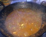 A picture of step 5 of Hírwaa Vataane Ambti Bhaaji (हिरवा वटाने अंबटी भाजी).