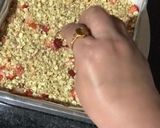 A picture of step 7 of Strawberry Oats Crumble Bars: EGGLESS.