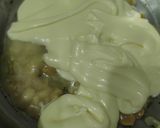 A picture of step 4 of No bake banana 🍌 cheese chilled cake in bowl.