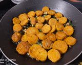 A picture of step 5 of Tamilnadu Style Crispy Arbi Fry / Seppankizhangu Varuval Roast.