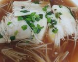 Foto langkah ke 6 dari resep Dori Kukus Ala Saus Hongkong.