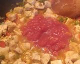 Foto del paso 4 de la receta Pollo al curry con salsa de mango y leche de coco