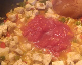 Foto del paso 4 de la receta: Pollo al curry con salsa de mango y leche de coco