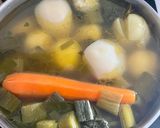 Une image de l'étape 4 de Jarret de porc légumes d'hiver sauce moutarde.