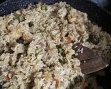 A picture of step 8 of Green Chutney Rice.