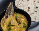 A picture of step 6 of Butter Mushroom Masala.