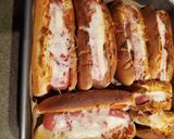 Tepsiben sült Hotdog 🌭 recept fázis 3 fotója