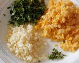 A picture of step 2 of Crispy, Potato, sweet corn cheese cutlets.