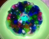 Foto langkah ke 12 dari resep Puding Mozaik Buah Sirsak.