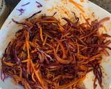Beef and vegetable Korean rice bowl aka bibimbap recipe step 2 photo