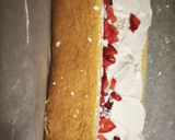 Foto del paso 6 de la receta Brazo Gitano de nata y fresas🍓