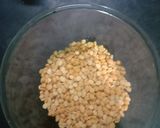 A picture of step 1 of Chana dal (light spicy).