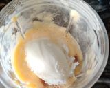 A picture of step 2 of Mango Milk Shake with Vanilla Ice Cream.