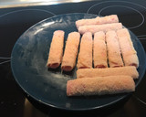 Foto del paso 2 de la receta: Flamenquines de jamón y queso