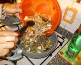 Foto del passaggio 7 della ricetta Timballo di riso al prosciutto cotto e funghi
