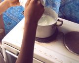 A picture of step 3 of Ice Cream #mysecretbaking.