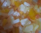 A picture of step 1 of Mango Custard.
