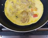 A picture of step 2 of Leftover keeme wala unda (eggs).