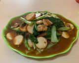 Foto langkah ke 3 dari resep PokCoy tumis baso ikan dan udang.