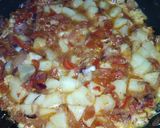 A picture of step 2 of Potato Omelette.