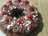 Rosca de Pascua de chocolate