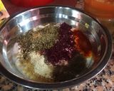 صورة لخطوة 2 من وصفة صينية دجاج وخضار بالسمسم والاوريغانو🥕🥔🍅🍗