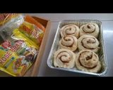Foto langkah ke 7 dari resep Cinnamon Rolls Tanpa Ulen Tanpa Telur (Margarin).