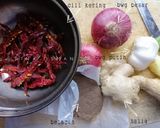 Gambar langkah 1 resipi Sambal Strawberry Talang Masin #MAHN.