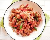 Foto langkah ke 6 dari resep Ayam Tepung Saus Asam Manis.