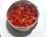 Foto langkah ke 9 dari resep Strawberry Cheesecake.