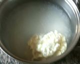A picture of step 1 of Kunun Alkama.