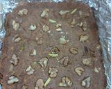 A picture of step 3 of Walnuts coconut burfi.