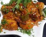 A picture of step 5 of Idli manchurian.