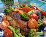 Gambar langkah 8 resipi Ayam Bakar Kewpie Enak.
