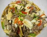 酸辣杏鮑菇嫩牛肉的食譜步驟4照片
