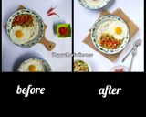 Foto langkah ke 4 dari resep 365. Nasi Telor Ceplok dengan Scallion Oil.